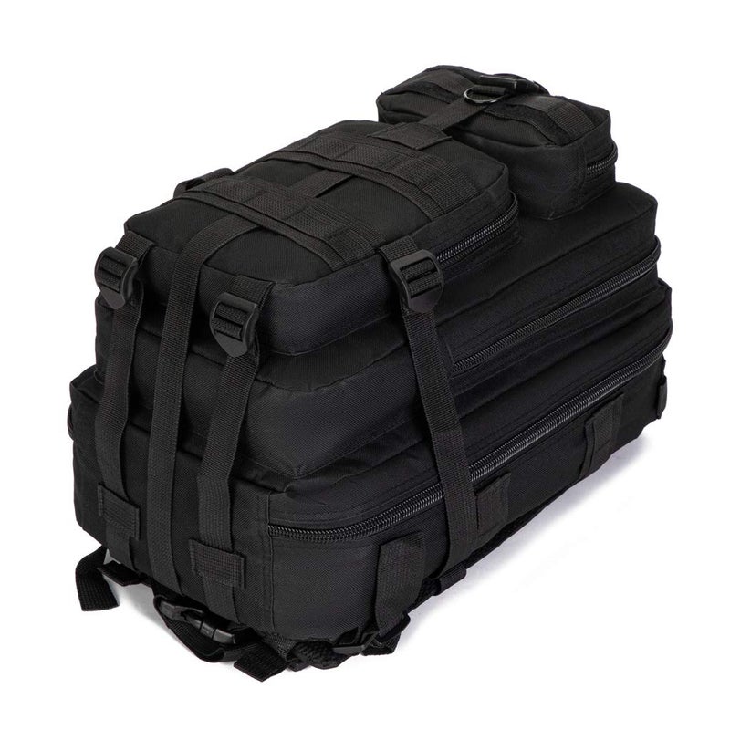 Jipemtra Tactical First Aid Bag MOLLE EMT IFAK Backpack Trauma First Aid Responder Medical Utility Military Rucksack Emergency (Black) - Image 5